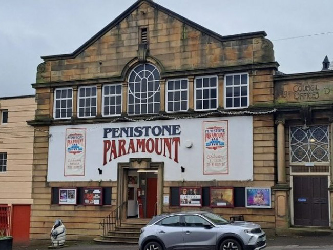 Exterior of the Penistone Paramount Cinema and Theatre