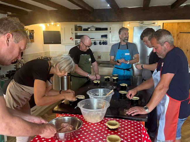 Cookery class at Penistone Pies and Puddings