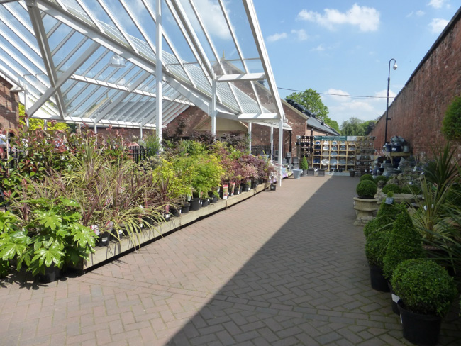 Wentworth Garden Centre plant displays